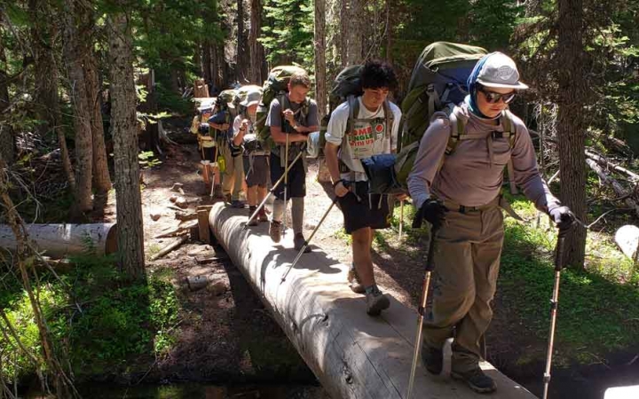 backpacking program for teens in oregon